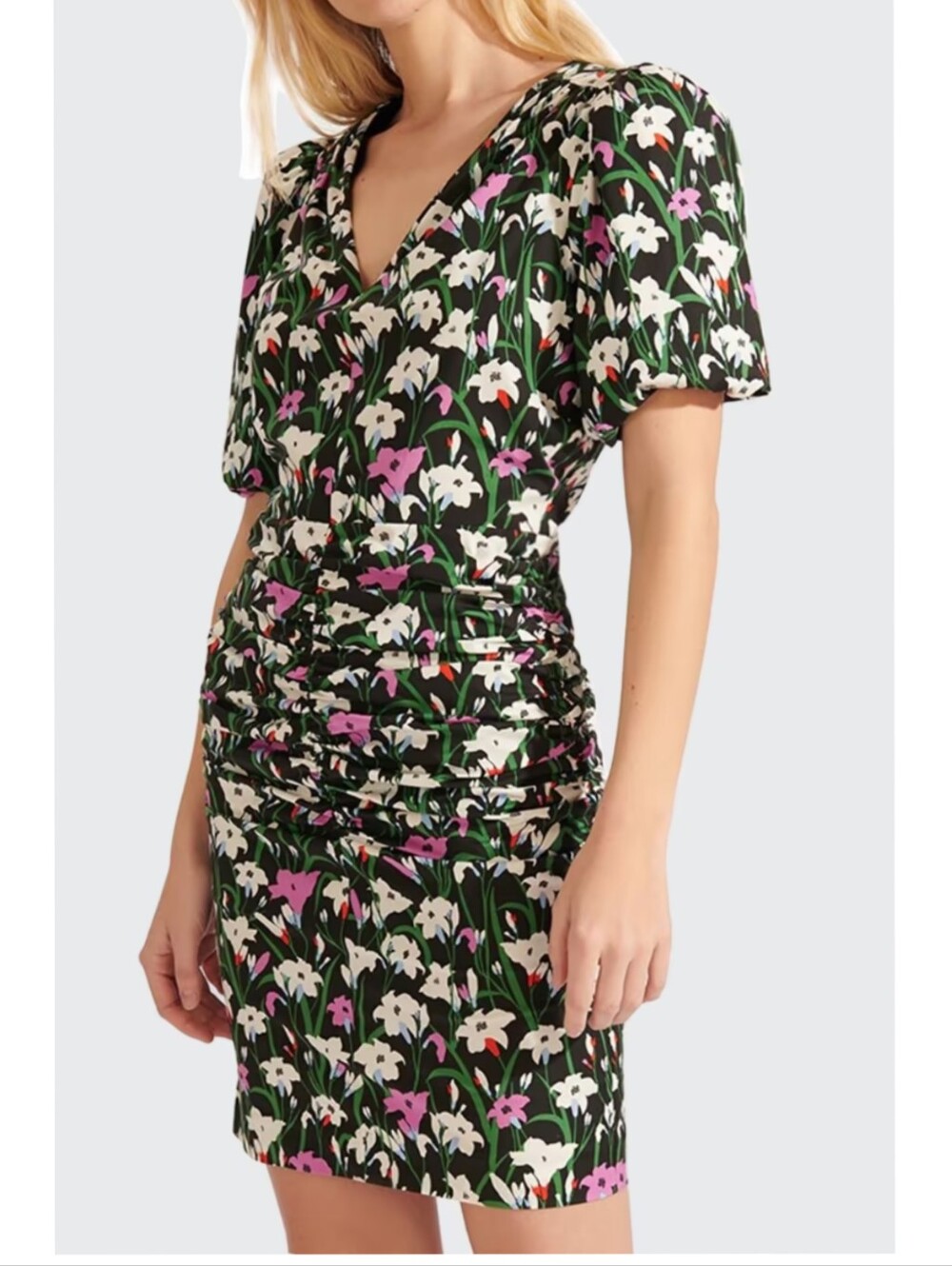 Veronica Beard Janis Dress Black Multi